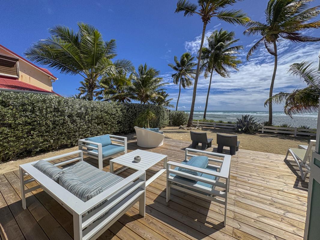 41.Location villa pied dans l'eau Saint François Guadeloupe_Plage des Raisins Clairs